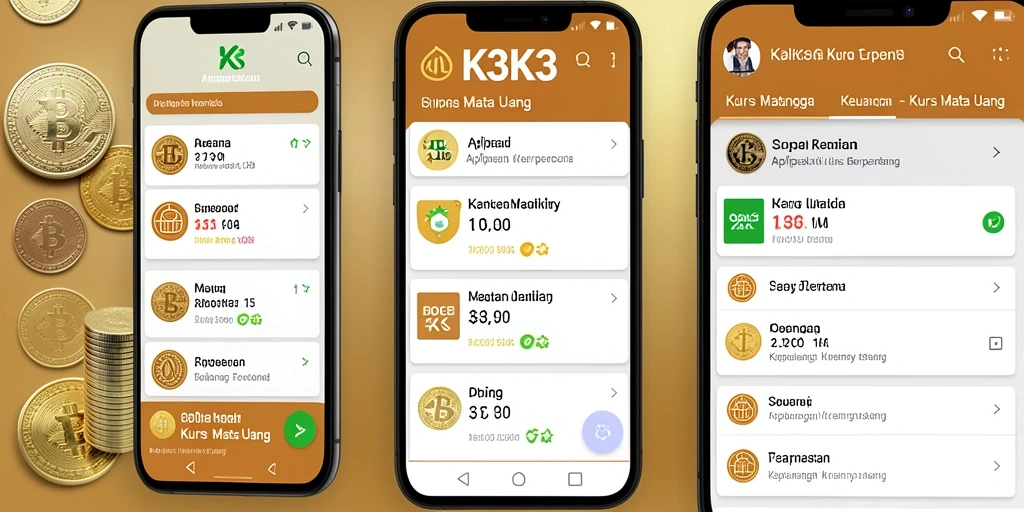 Tampilan antarmuka aplikasi K3K3 yang memudahkan penggunanya.