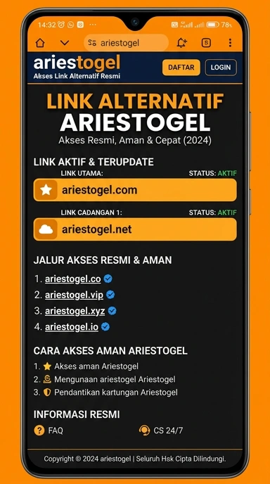 Link Alternatif untuk Akses Aman Ariestogel