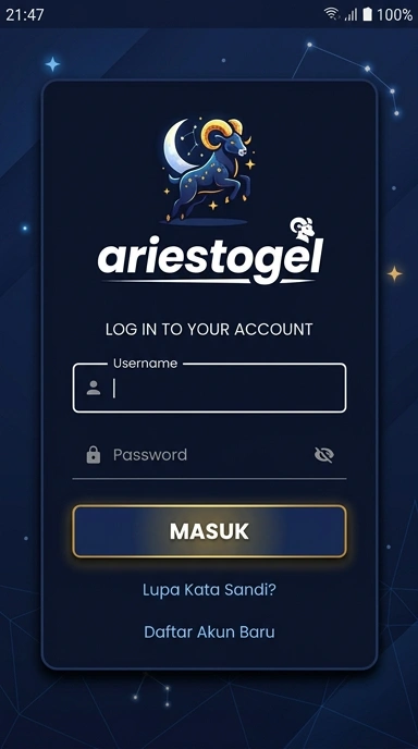 Panduan Login Akun ariestogel untuk Pengguna Android