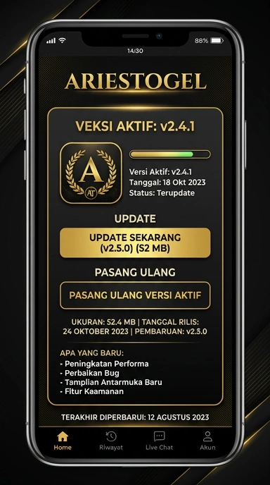 Riwayat Versi Aplikasi ariestogel Terbaru untuk Android